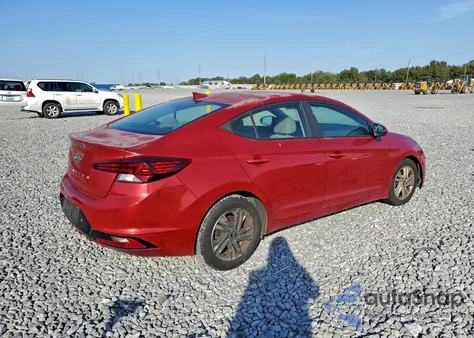 2019 Hyundai Elantra Sel from USA, damaged, VIN 5NPD84LF2KH422374